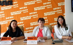 Сегодням в пресс-центре «Комсомольской правды» - Саратов прошла «горячая линия» по вопросам детской инвалидности
