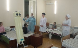 Уполномоченный по правам ребенка в Саратовской области посетил детское отделение ГУЗ «Областной клинический противотуберкулезный диспансер» и ГУЗ «Детский противотуберкулезный диспансер»