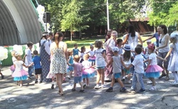 В День семьи, любви и верности в Городском парке г. Саратова состоялся семейный праздник