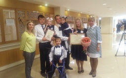 Семья Рудневых, представляющая Саратовскую область на фестивале «Успешная семья Приволжья - 2018», заняла 1 место
